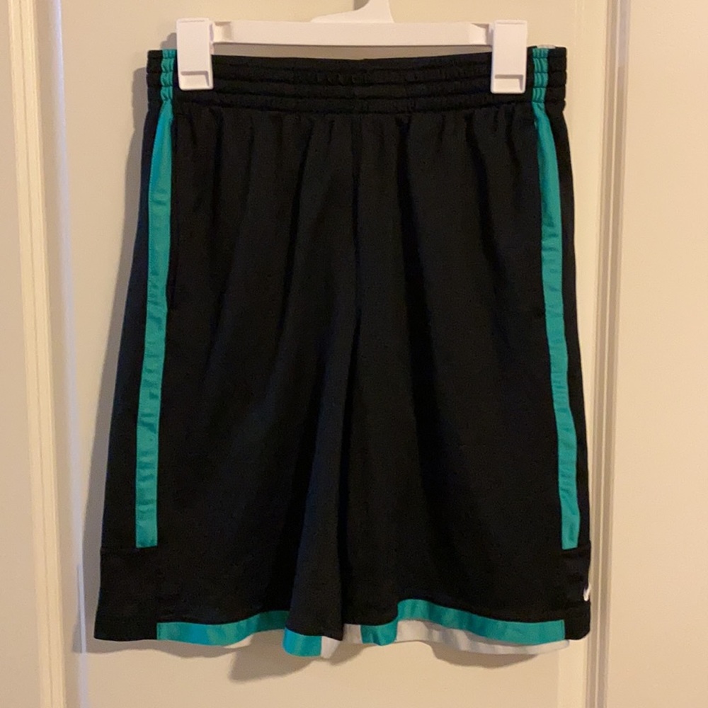 NIKE Mint & White lined Gym Shorts